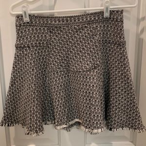 Free People Tweed Mini Skirt Size 4
